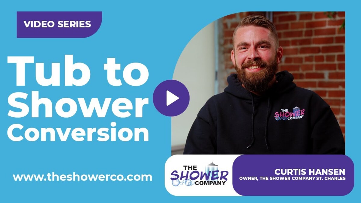 Tub-to-Shower Conversion