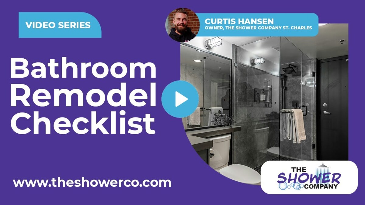 bathroom remodel checklist