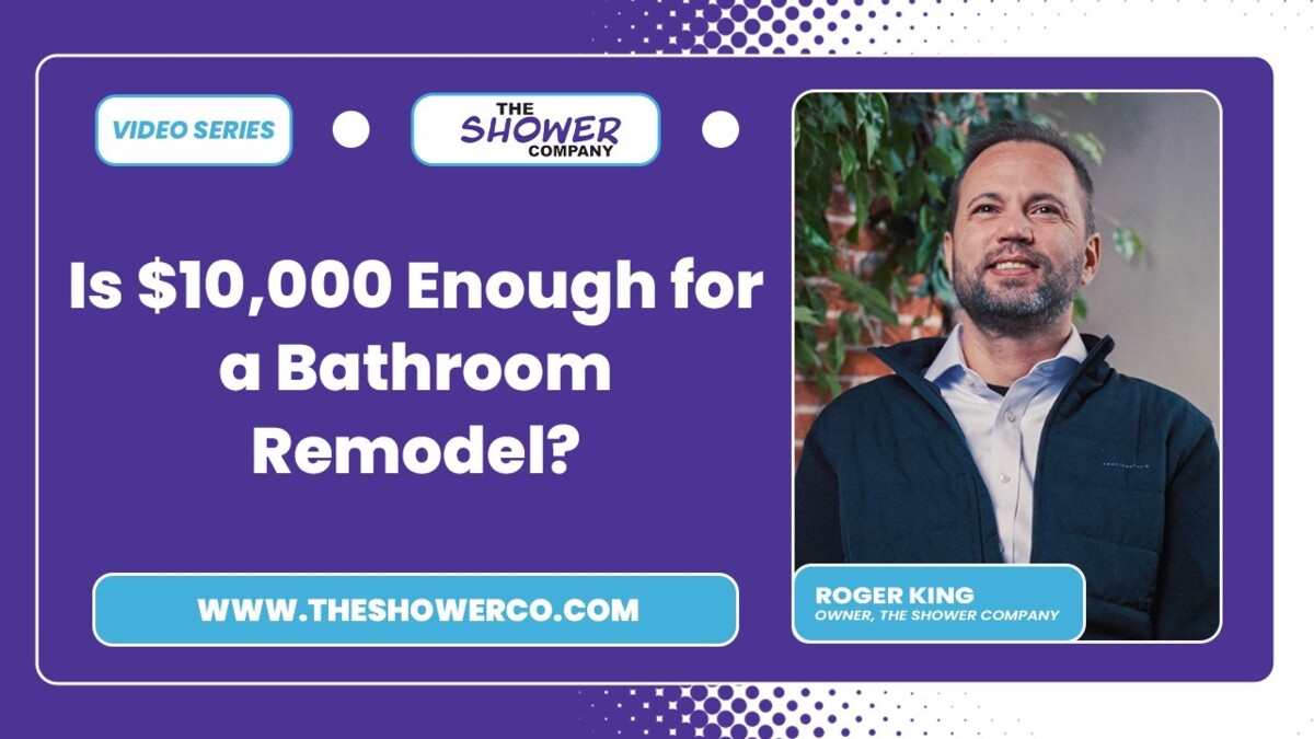 $10,000 bathroom remodel