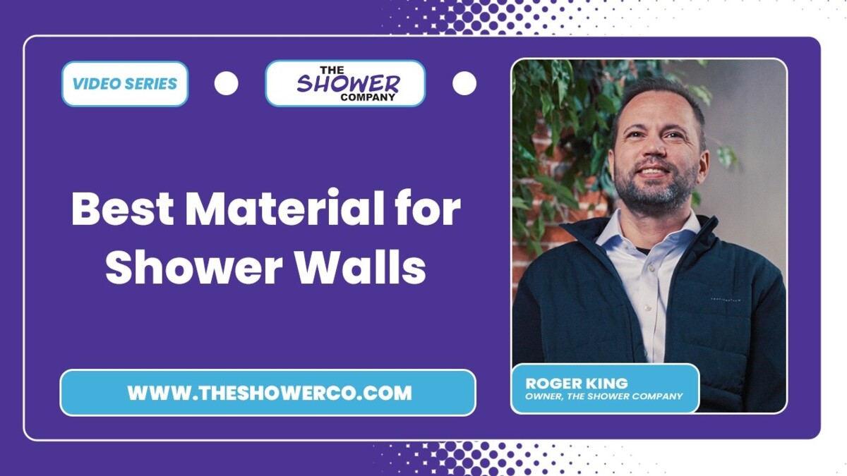 best material for shower walls
